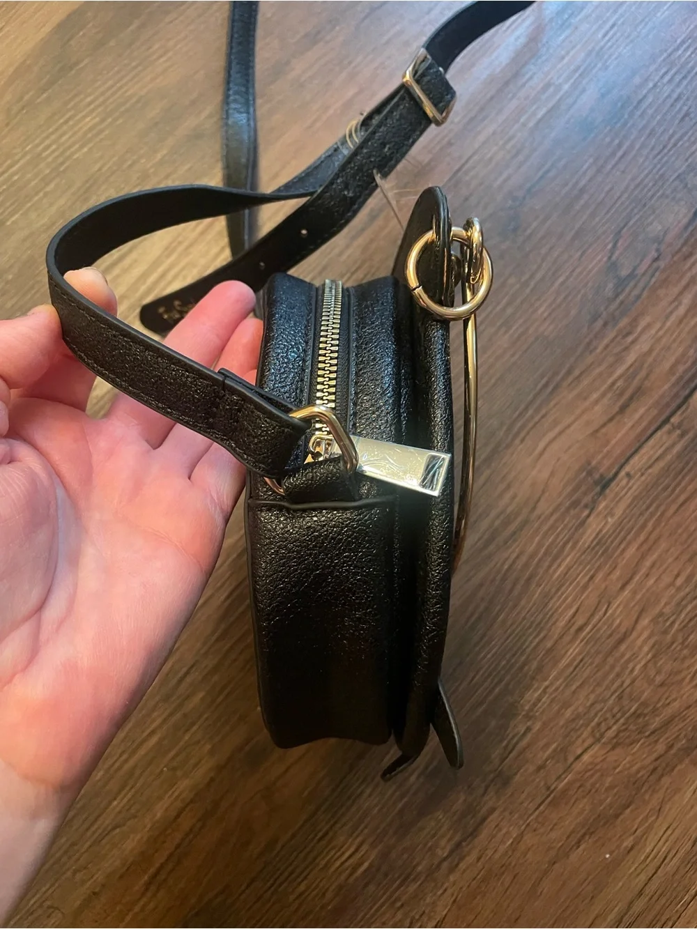 Fred Segal READ Harry Potter Hermione's Cauldron Black Crossbody Bag Purse NWOT - Picture 6 of 11